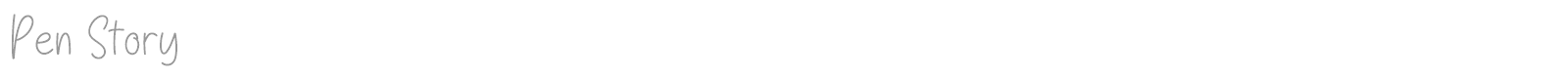 Pen Story font preview